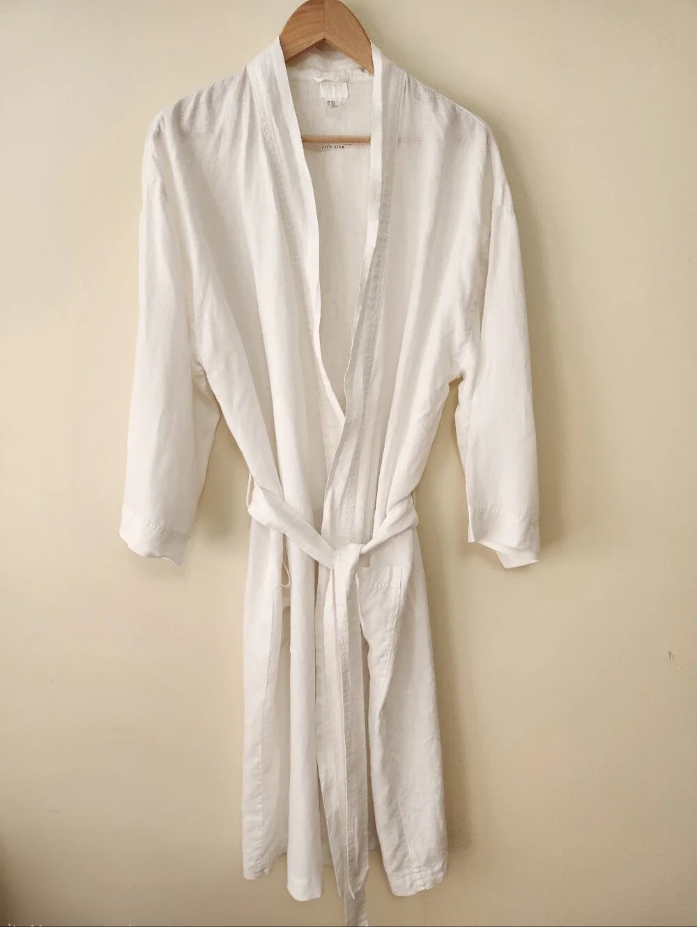 H&M Stone Washed Linen Robe - S/M - Picture 1 of 8